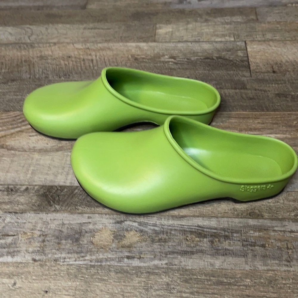 Sloggers green garden clog